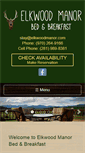 Mobile Screenshot of elkwoodmanor.com